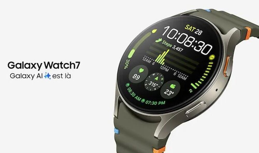 Montre connect&eacute;e Samsung Galaxy Watch 7 - 40mm - AMOLED NEUF Bijoux et montres