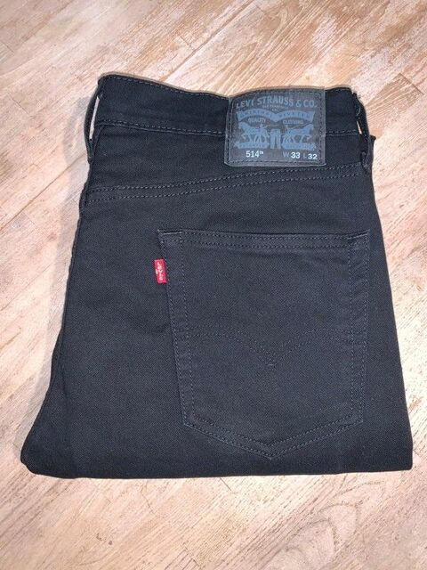 jeans levi's 514 noir neuf    20 Muret (31)