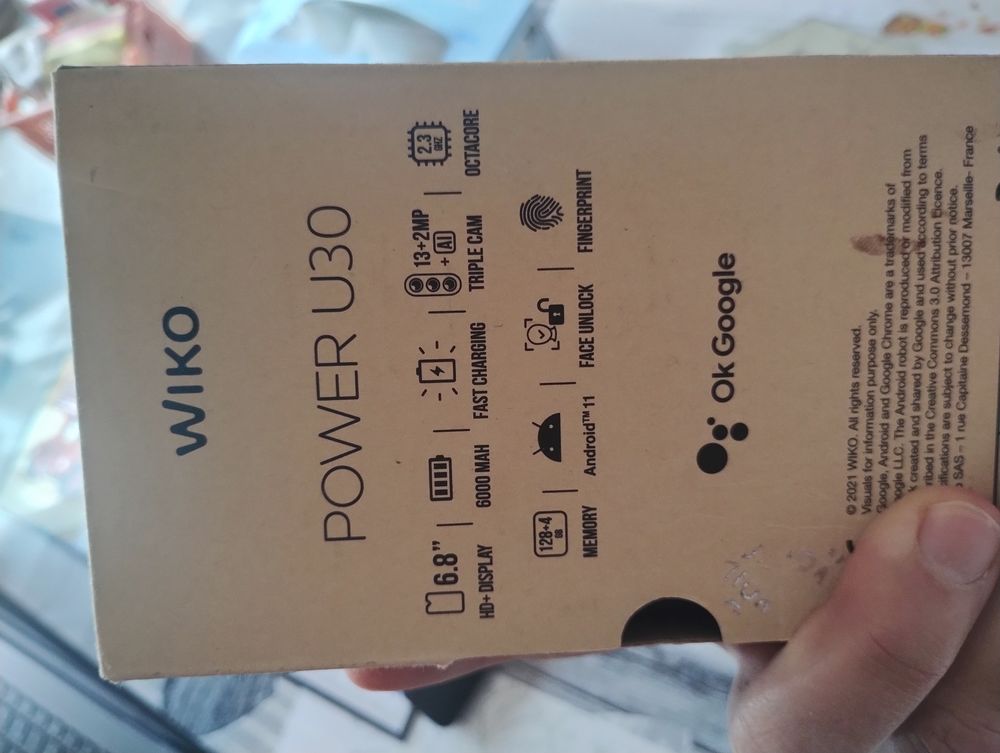 Wiko power u30 Téléphones et tablettes