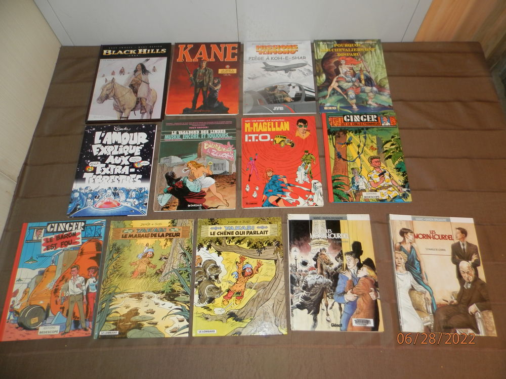 lot de 30 bandes d&eacute;ssin&eacute;es Livres et BD