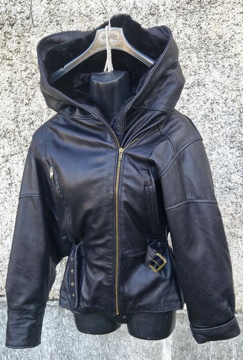 Blouson Femme en cuir véritable 80 Saint-Jean-de-Laur (46)