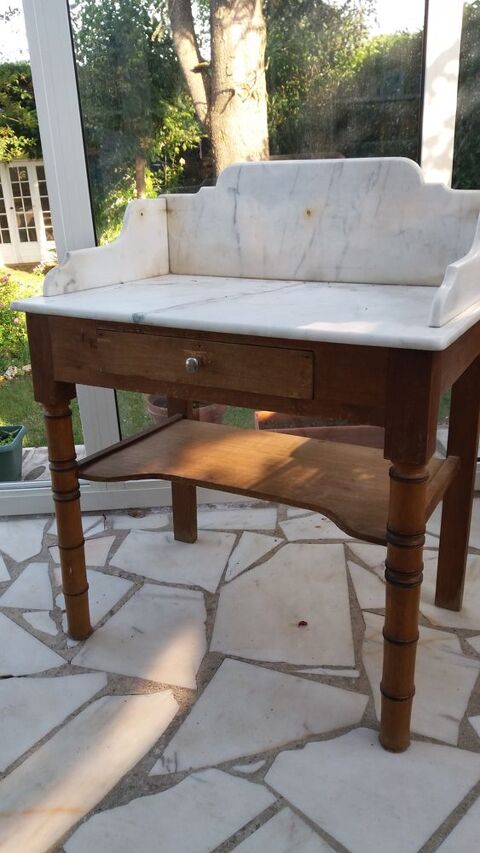 Coiffeuse ancienne et armoire toilette  suspendre 90 Pierres (28)