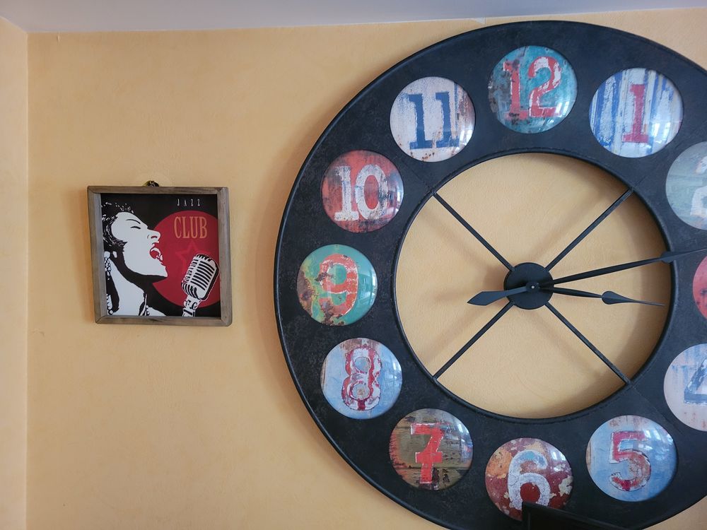 Horloge 120cm kare design Décoration