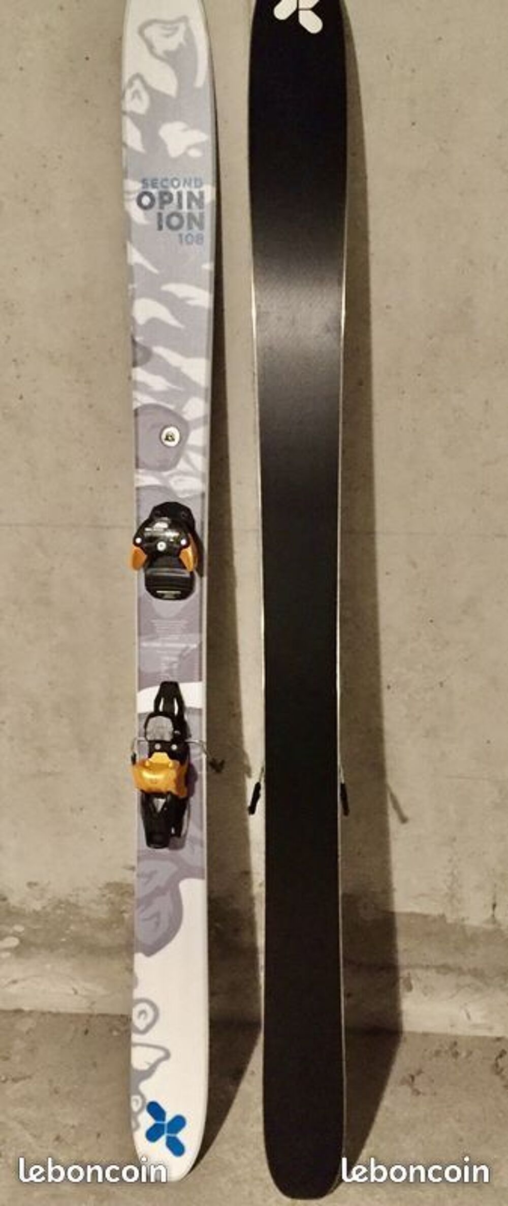 skis EXTREM second opinion 108 taille 179 avec fixations NEU Sports