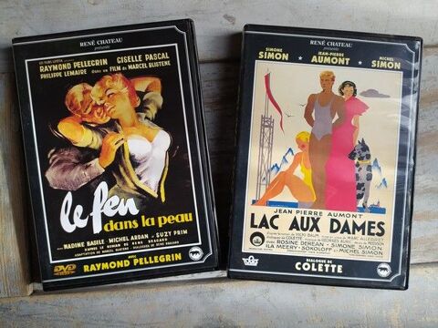 2 DVD Vieux Films / Le Feu dans la Peau / Lac aux Dames 24 Loches (37)