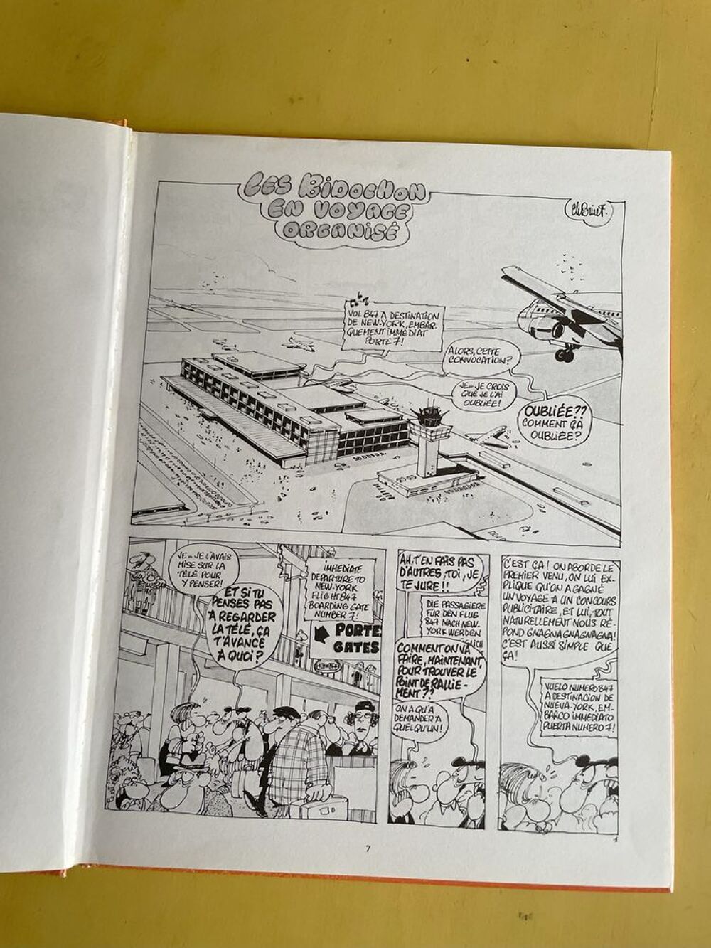 LES BIDOCHON Edition Originale Tome 6 VOYAGE ORGANISE EO Aud 