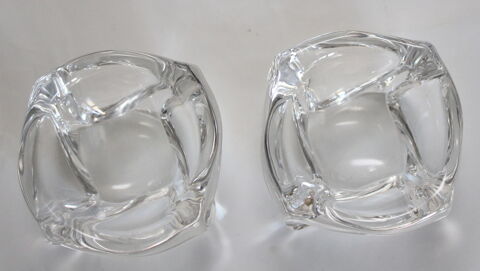 Salière et poivrière cristal DAUM 30 Issy-les-Moulineaux (92)