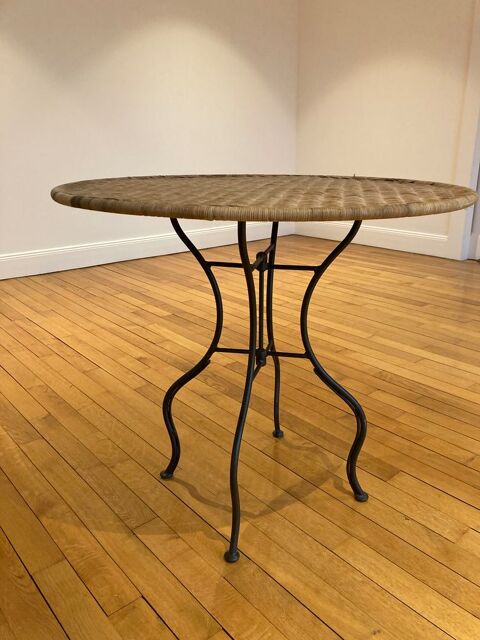 magnifique table en osier première main 2000 Metz (57)