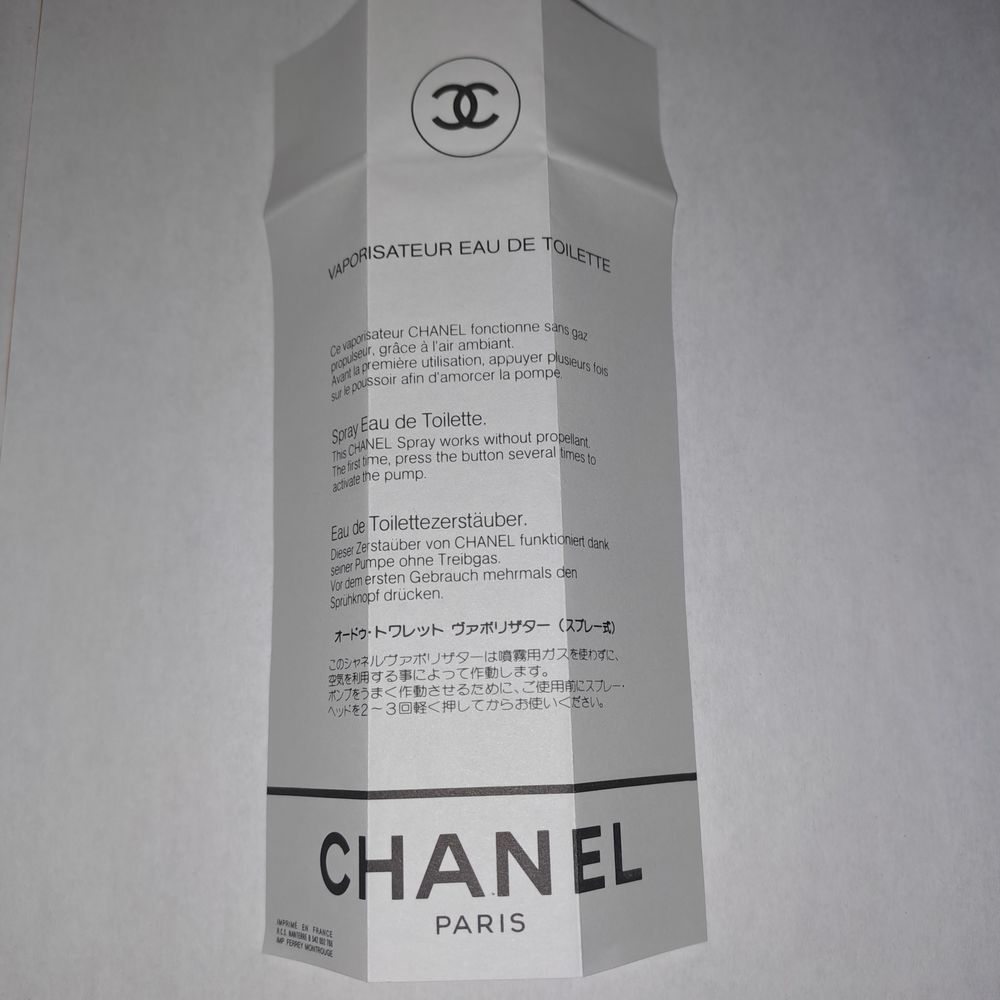 Chanel N&deg;5 eau de toilette vintage 100ml neuf annee 1980 