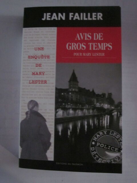 MARY LESTER 44 AVIS DE GROS TEMPS  roman policier 4 Brest (29)