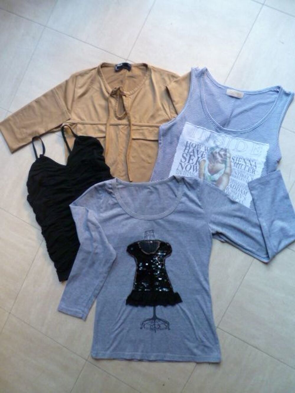 short, dos nu, d&eacute;bardeur, tee shirts - 36 &agrave; 40 - zoe Vêtements