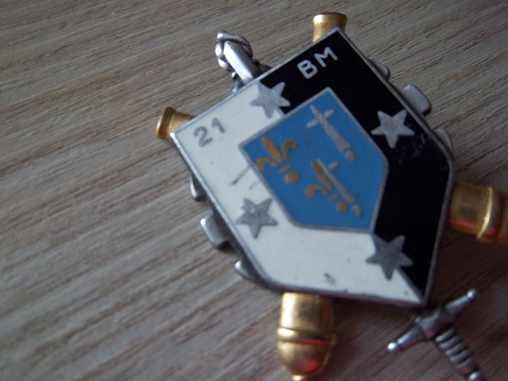 21&deg;bataillon du mat&eacute;riel insigne Fraisse 