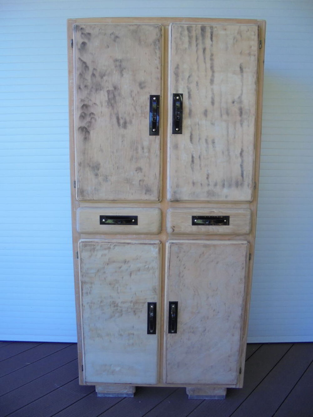 Ancien meuble de cuisine relook&eacute;,buffet vintage Meubles
