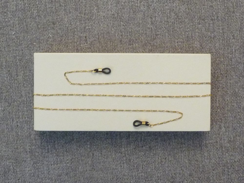Chaine &agrave; Lunettes Fine en M&eacute;tal Dor&eacute;- Neuf Bijoux et montres