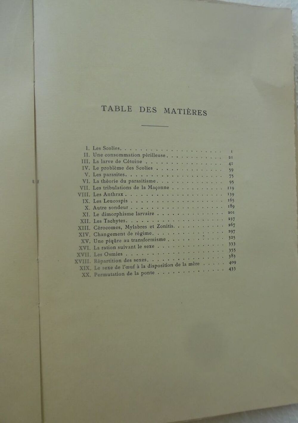 J.- H. FABRE 3&egrave;me s&eacute;rie
SOUVENIRS ENTOMOLOGIQUES 
Livres et BD