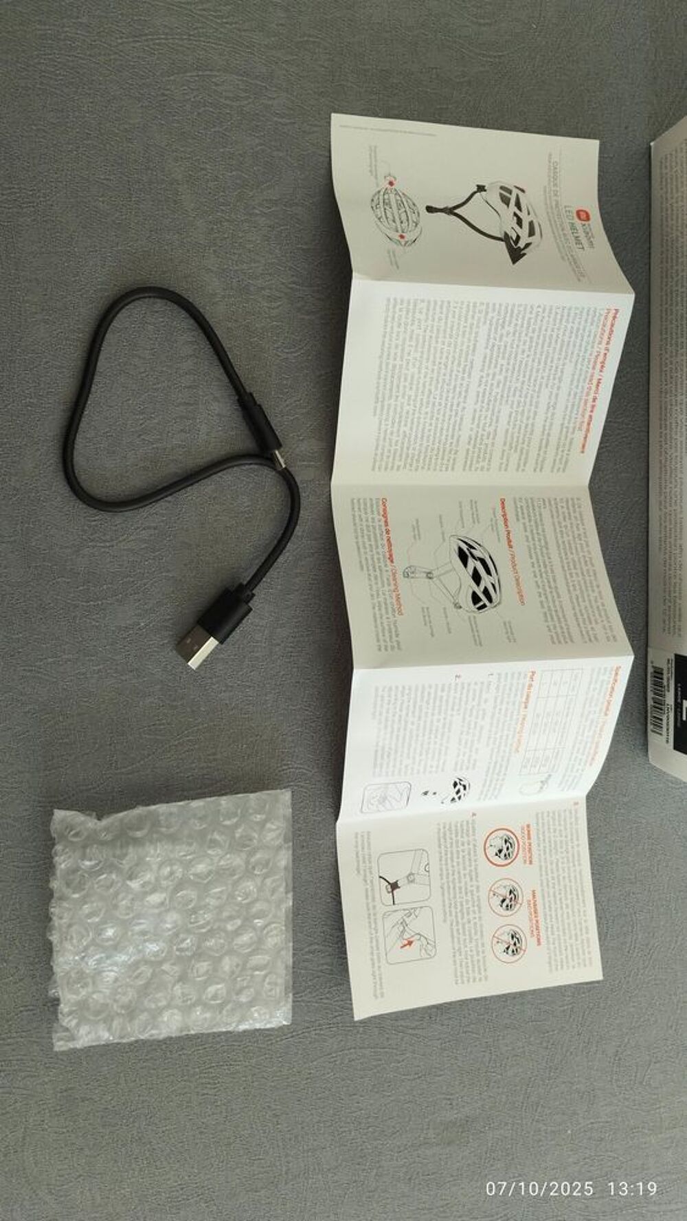 Casque v&eacute;lo xiaomi led Sports
