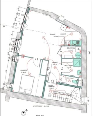  Immeuble  vendre 108 m