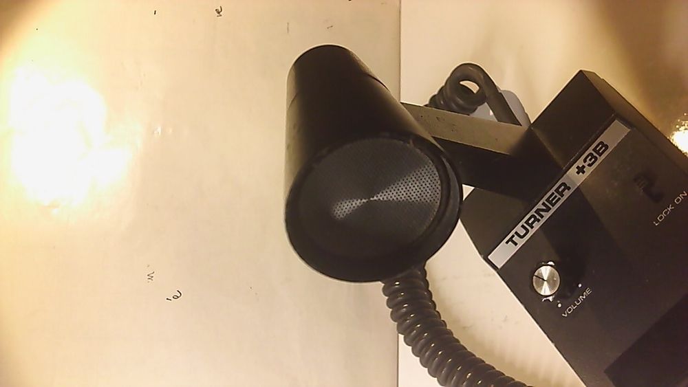 Micro de table Turner +3B noir Audio et hifi