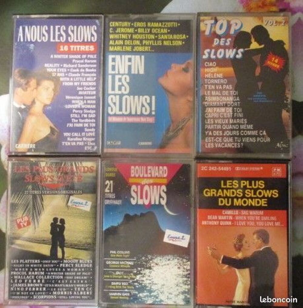 Cassettes audio SLOWS CD et vinyles