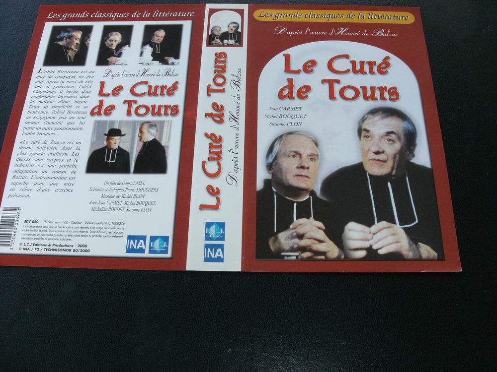 Film : &quot; Le cure de Tours &quot; DVD et blu-ray