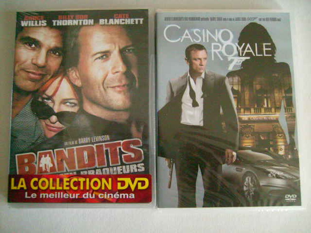 
2 DVD FILM D'ACTION (James Bond 007 - Bruce Willis) DVD et blu-ray