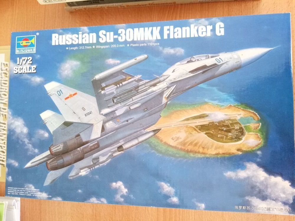 Kit Trumpeter 1/72 Sukhoi Su30MKK Flanker G Jeux / jouets