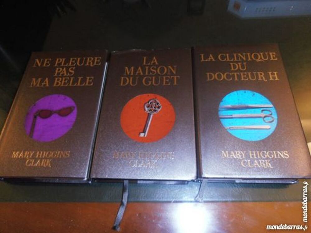 Lot de 3 "Mary Higgins Clark" (5) Livres et BD