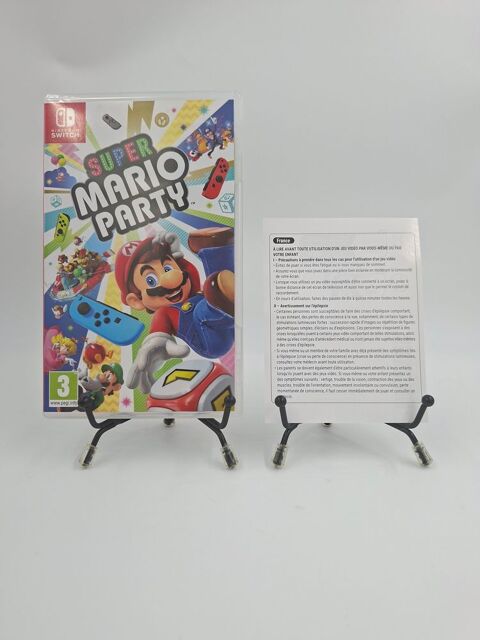 Jeu Nintendo Switch Super Mario Party en boite, complet 24 Vulbens (74)