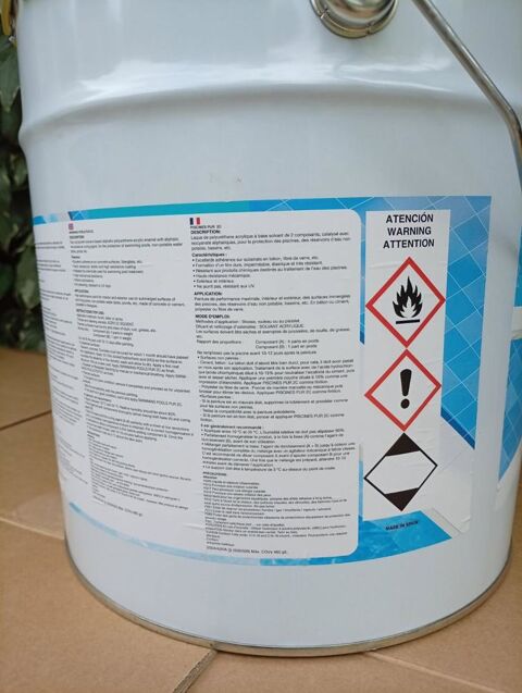 peinture piscine coque polyesters solvanté 2 composent pour 250 Aubagne (13)