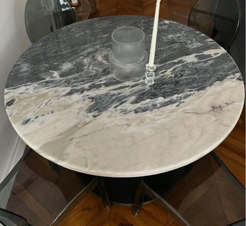 Table ronde en marbre de carrare 600 Montrouge (92)