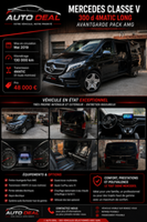 Classe V Long 250 d 7G-TRONIC PLUS Fascination 2019 occasion 73000 Chamb&eacute;ry