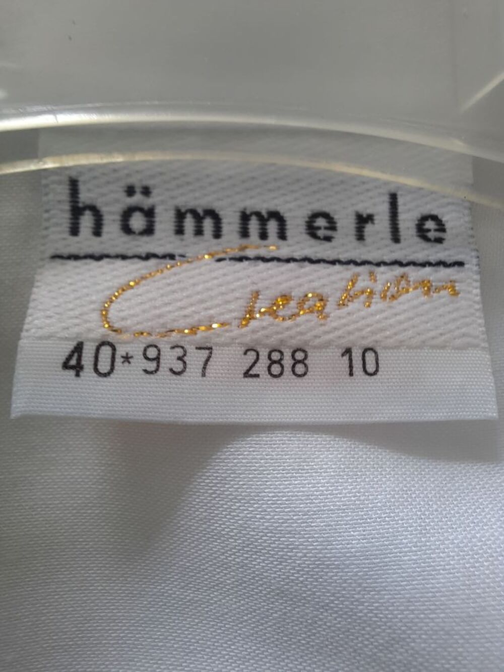 CHEMISIER HAMMERLE CREATION-R&eacute;f.CH-003 Vêtements