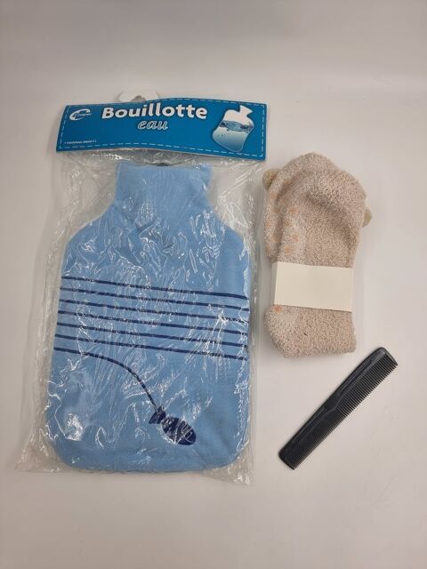 Lot bien-être bouillote (2L) + chaussette antidérapante 3 Vulbens (74)