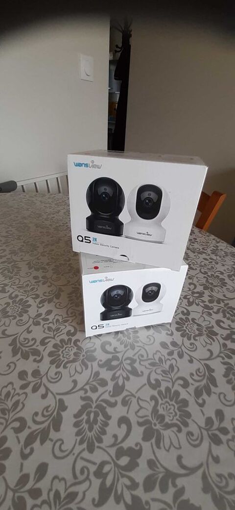 Lot de 2 camras WiFi Wansview Q5 40 Mricourt (62)