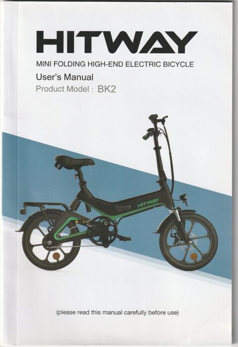 velo electrique hitway neuf cause double emploi 350 Le Mans (72)