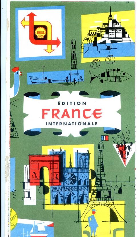 CARTOGUIDE SHELL FRANCE, 5 Rennes (35)