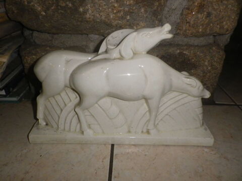 C�ramique dans le go�t de LEMANCEAU - Saint Cl�ment, Biches 400 Bubry (56)