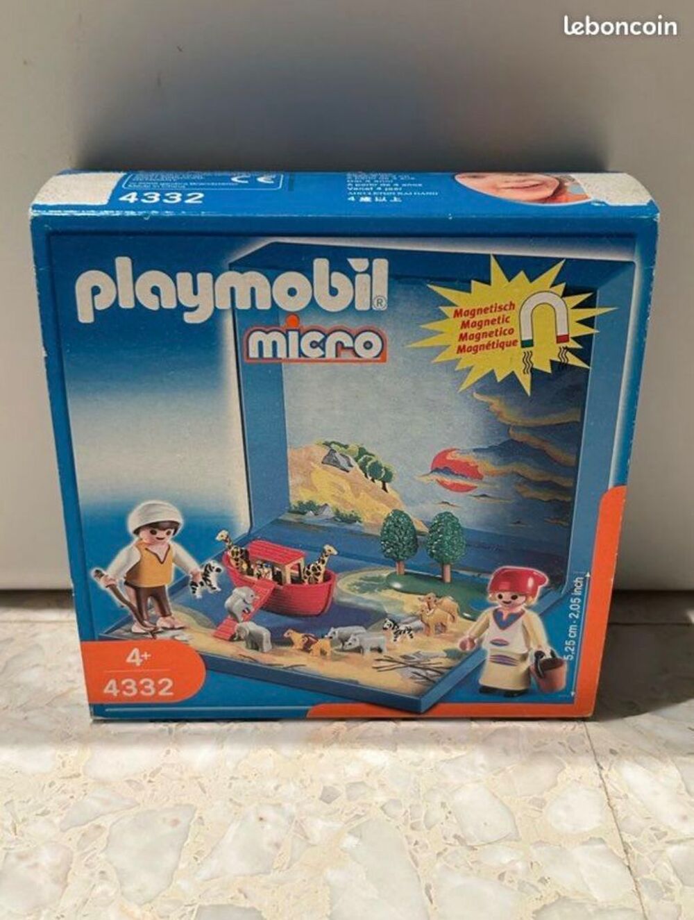 Playmobil Micro 4332 l'arche de No&eacute; Jeux / jouets