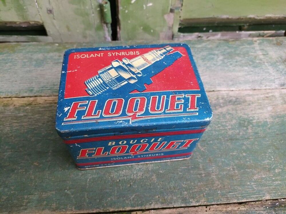 Boite Publicitaire Bougie Floquet Collection Automobile 