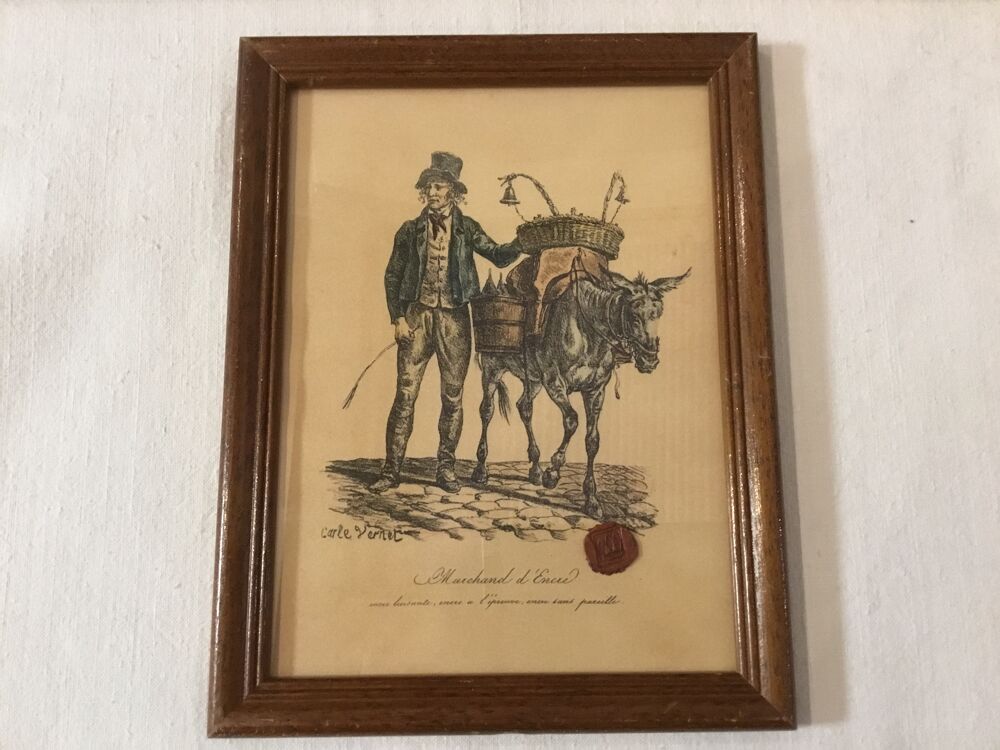 lot de gravures anciennes Décoration