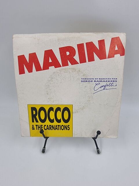 Vinyle 45 tours Marina : Rocco & The Carnations  1.7 Vulbens (74)
