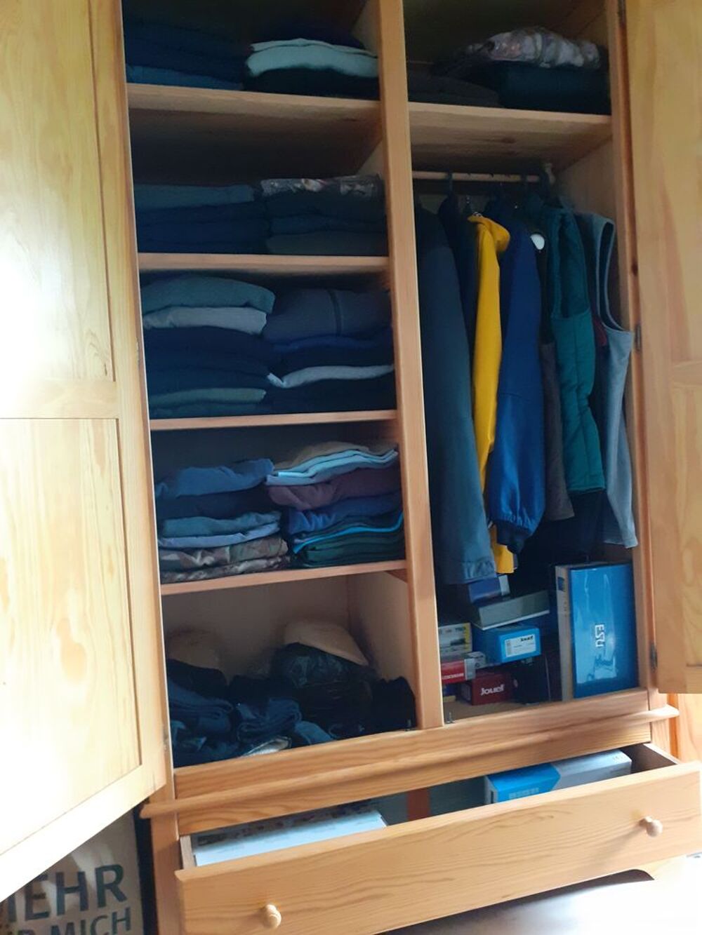 Chambre a coucher junior en pin Meubles