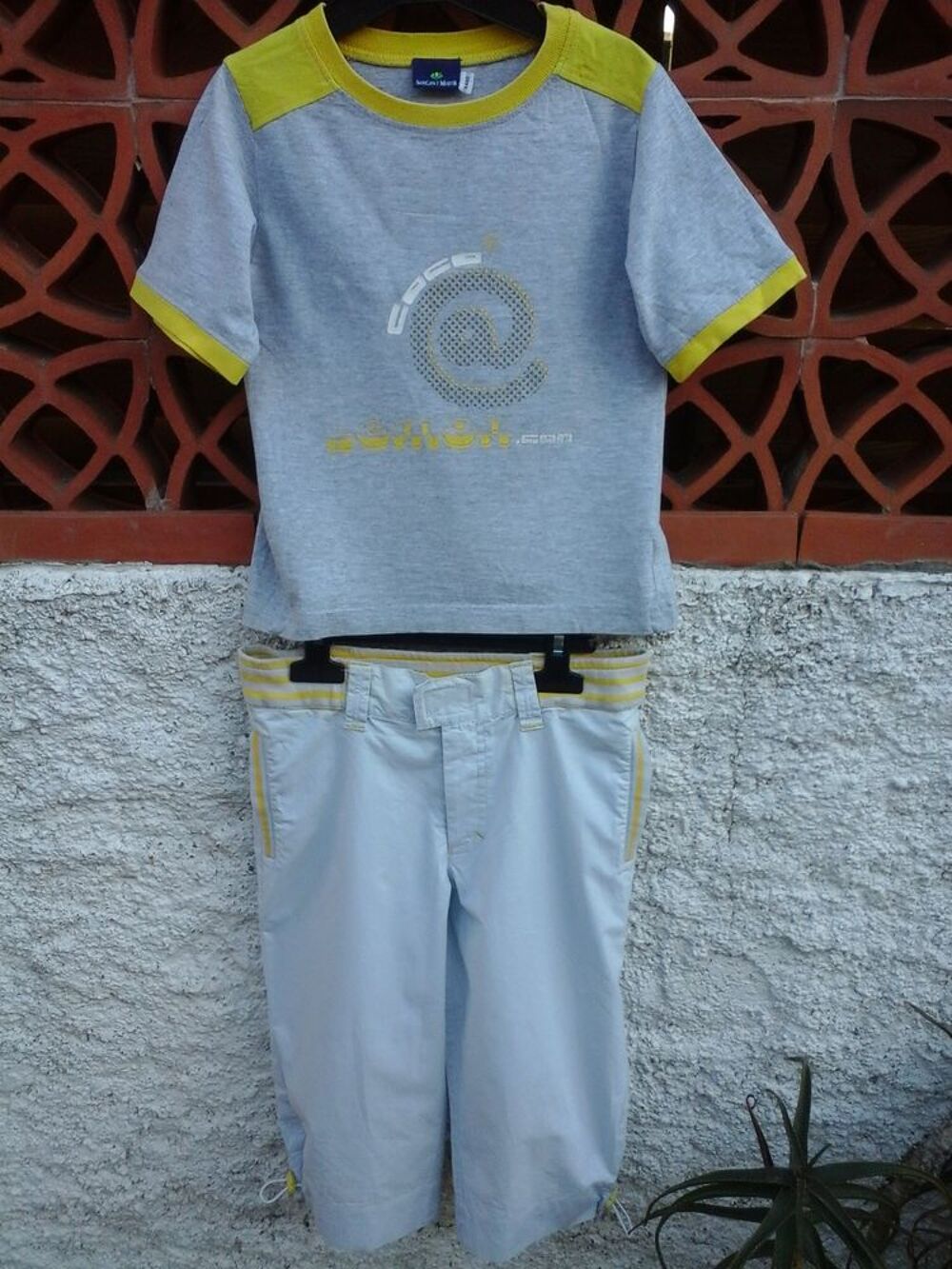 lot v&ecirc;tements printemps-&eacute;t&eacute; gar&ccedil;on EXCELLENT ETAT V�tements enfants