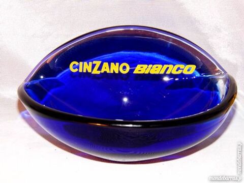 ANCIEN CENDRIER PUBLICITAIRE   CINZANO BIANCO   VIDE POCHE VINTAGE 20 Dunkerque (59)