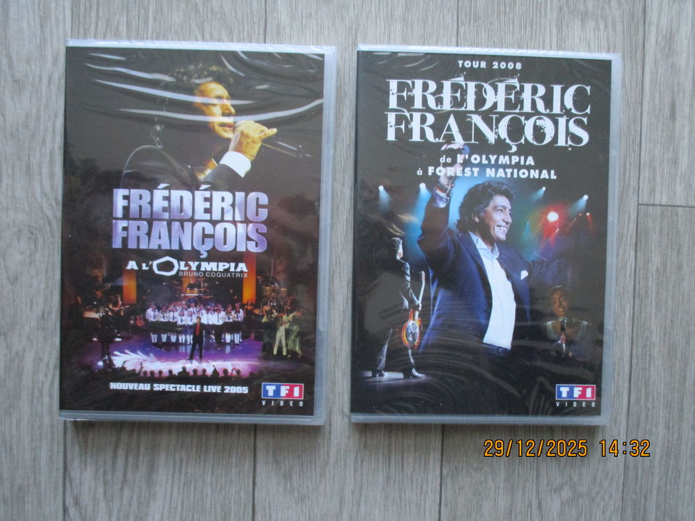 Coffret de fr&eacute;d&eacute;ric fran&ccedil;ois DVD et blu-ray