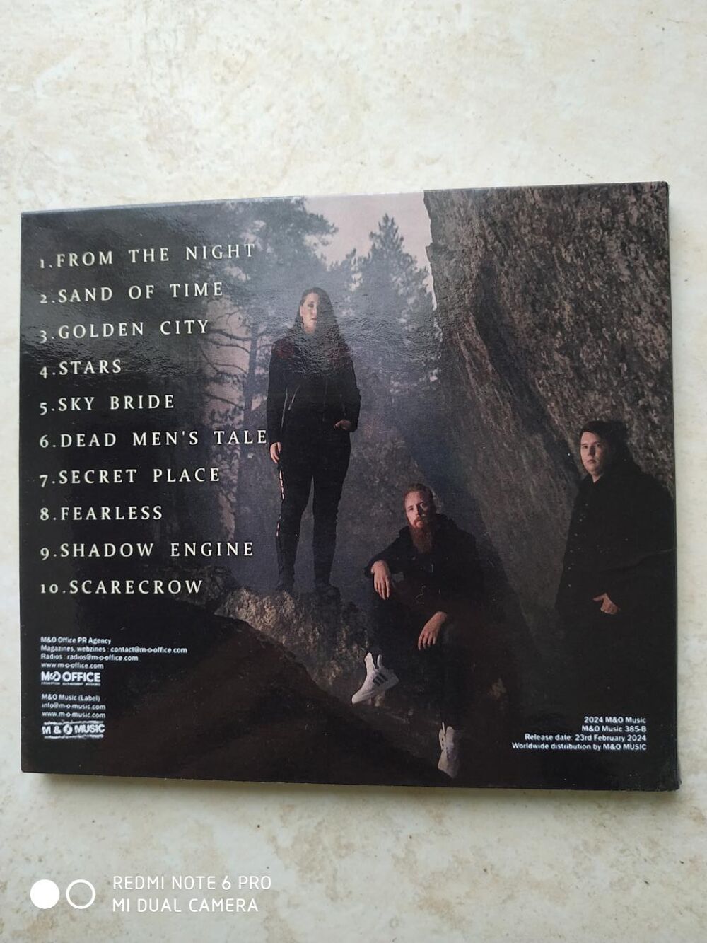 CD de Satra Sand of time d&eacute;dicac&eacute; (Neuf) CD et vinyles