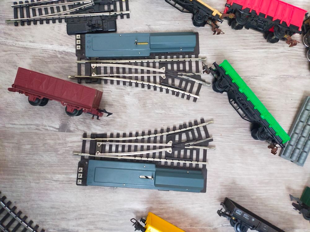 Lot de train HO avec Loco Tender 030TU Hornby 