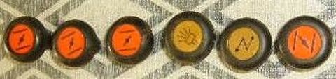 6 boutons de contact poussoir ou a tirer auto 4 Versailles (78)