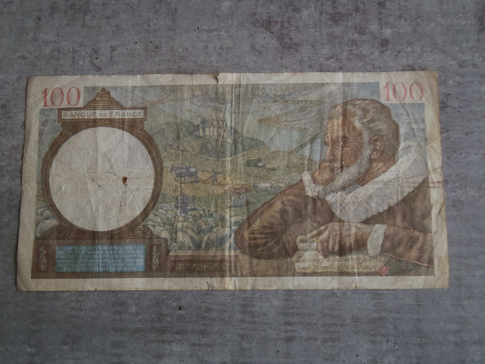 Billet de cent de 1940 