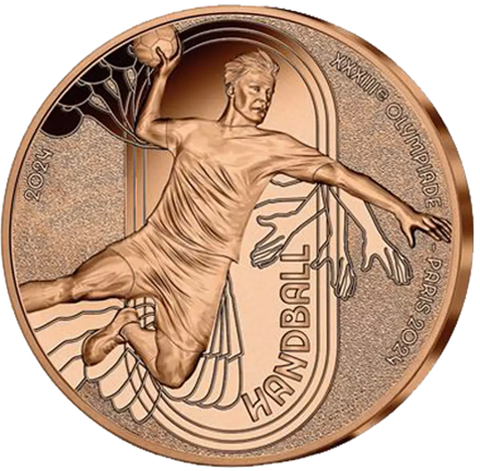 collection de 1/4e - Sports Handball - JO Paris 2024 22 Dourdan (91)